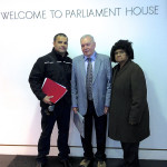Danny, Clive & Shireen - Canberra Parliament House – 2013