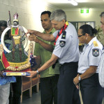 Caboolture 2011 - Vanuatu Shield to QLD Police Commission