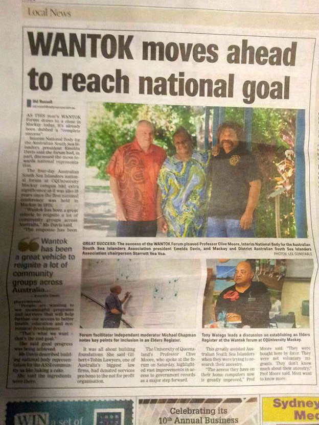 Wantok moves ahead to reach National Goal in Mackay QLD.